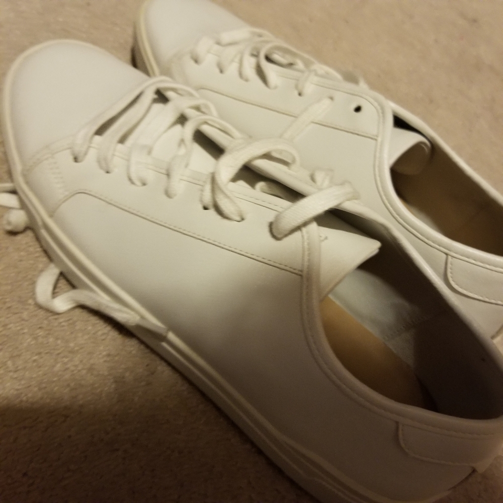 White Aldo shoes men size 10